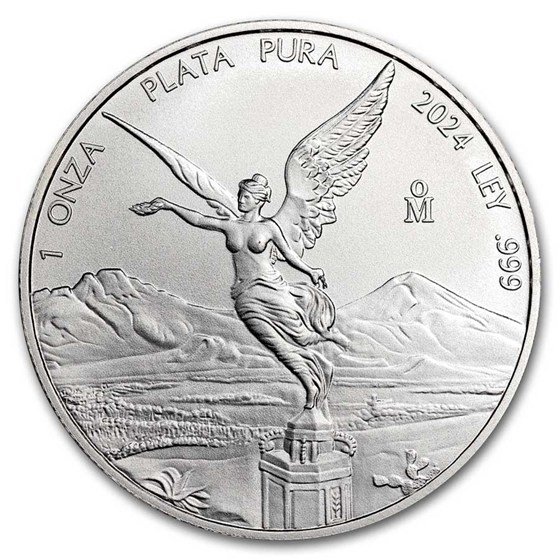 Mexican Mint 2024 Silver Libertad — 1 oz BU Coin