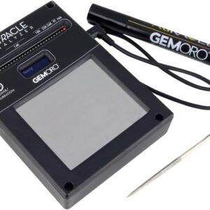 GemOro AuRACLE Analyzer electronic gold and platinum tester with pen probe