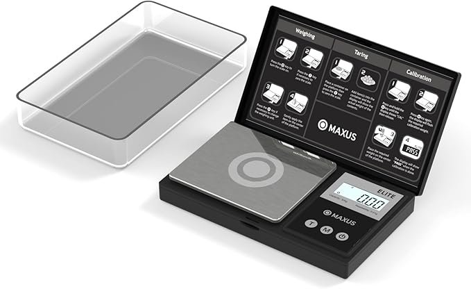 MAXUS 500g × 0.01g Digital Pocket Jewelry Scale