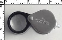 Bausch and Lomb Hastings Triplet 10x folding jeweler's loupe