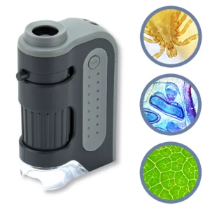 Carson MicroBrite Plus MM-300 60–120x Pocket Microscope