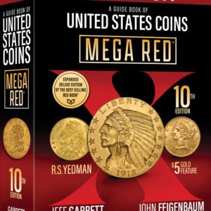 Whitman Mega Red — A Guide Book of United States Coins, 10th Edition