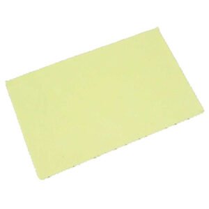 Sunshine Yellow Jewelry Polishing Cloth — 7.5 × 5 Inches