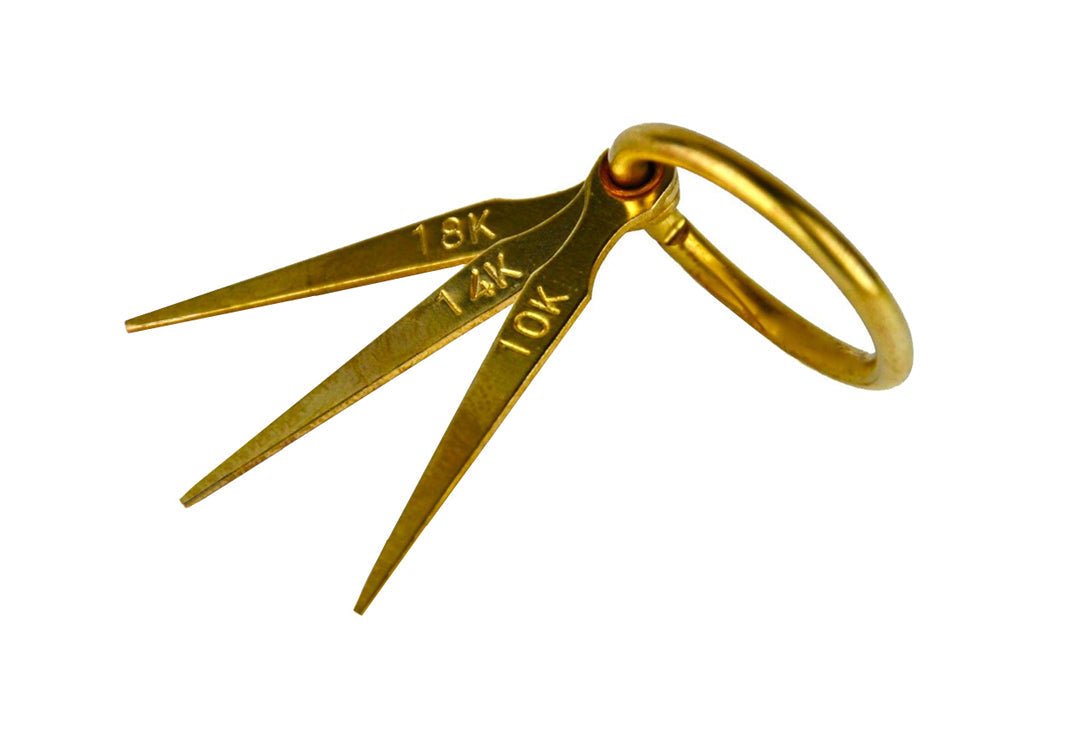 EURO TOOL TES-803.00 Gold Test Needles — 10K, 14K & 18K